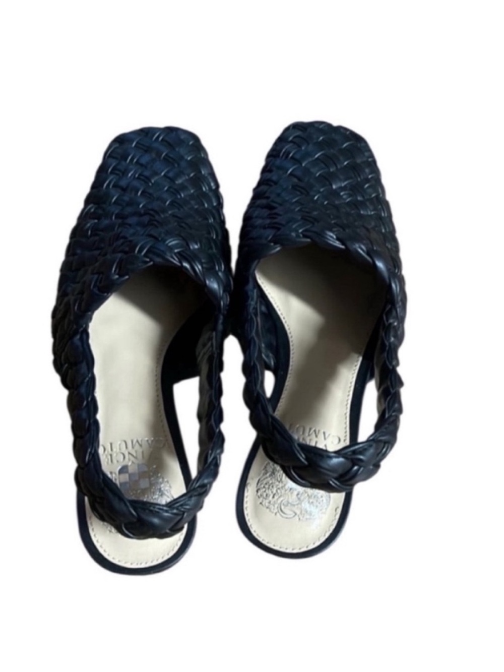 Vince Camuto LASINT Black Braided Slingback Flat Mule
Shoes Size 6 - Picture 9 of 12